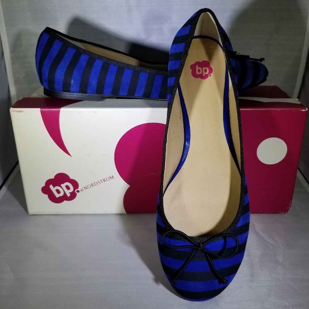 bp of Nordstrom Royal/Black Flats 8,5 M